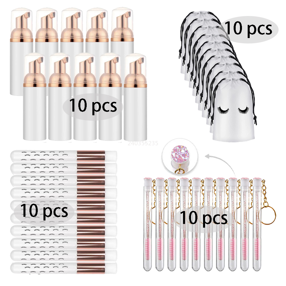 Refill Eyelash Extension - 40 pz 60ml bottiglia vuota estensione