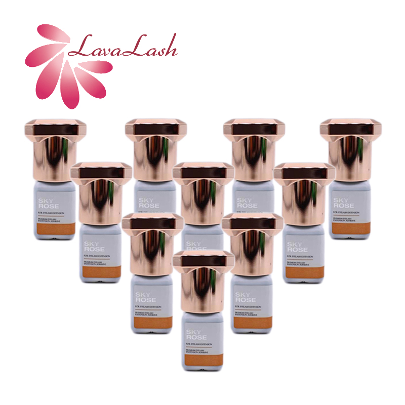 Eyelash Extension Korea - 2/5/10 bottiglie SKY Rose colla per