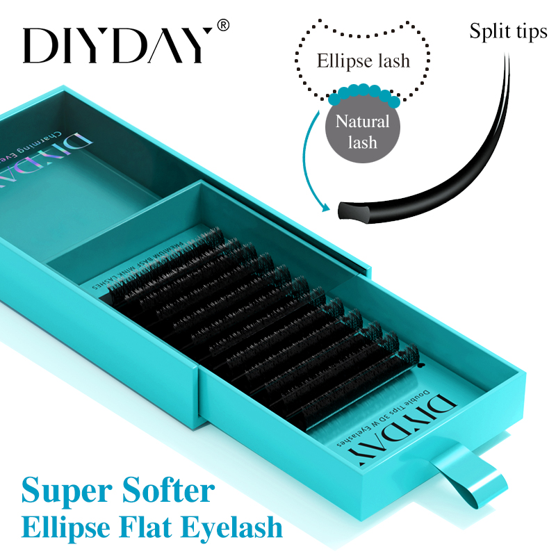 Eyelash Extension Yy - DIYDAY Estensioni ciglia piatte ellittiche 0.15