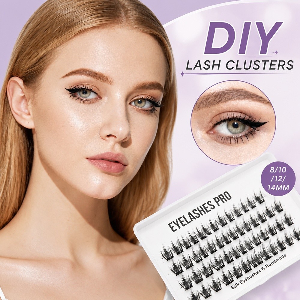 Eyelash Extension For Beginners - Nuove Ciglia Finte Nere da 8-14mm,