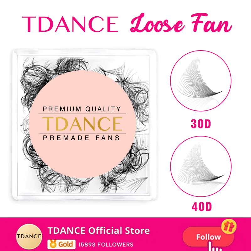 TDANCE 30D/40D Ventole Sciolte - Eyelash Extension Medium recensione e prezzo
