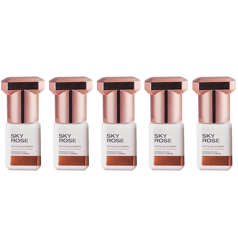 2/5/10 bottiglie SKY Rose coll - Eyelash Extension Korea recensione e prezzo