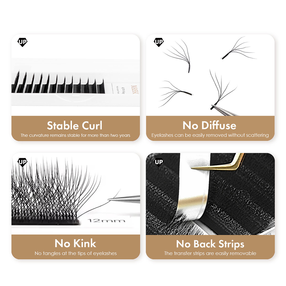 MASSCAKU L LU M Curl YY/W Form - Eyelash Extension Yy recensione e prezzo