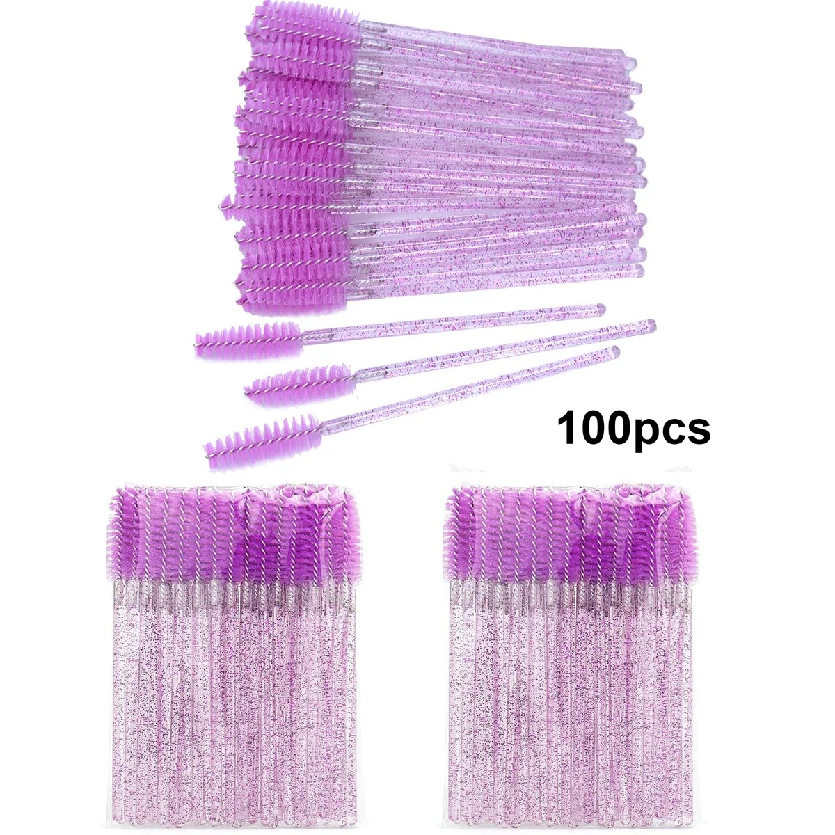 100 pz Spazzole Per Ciglia Usa - Eyelash Extension For Beginners recensione e prezzo
