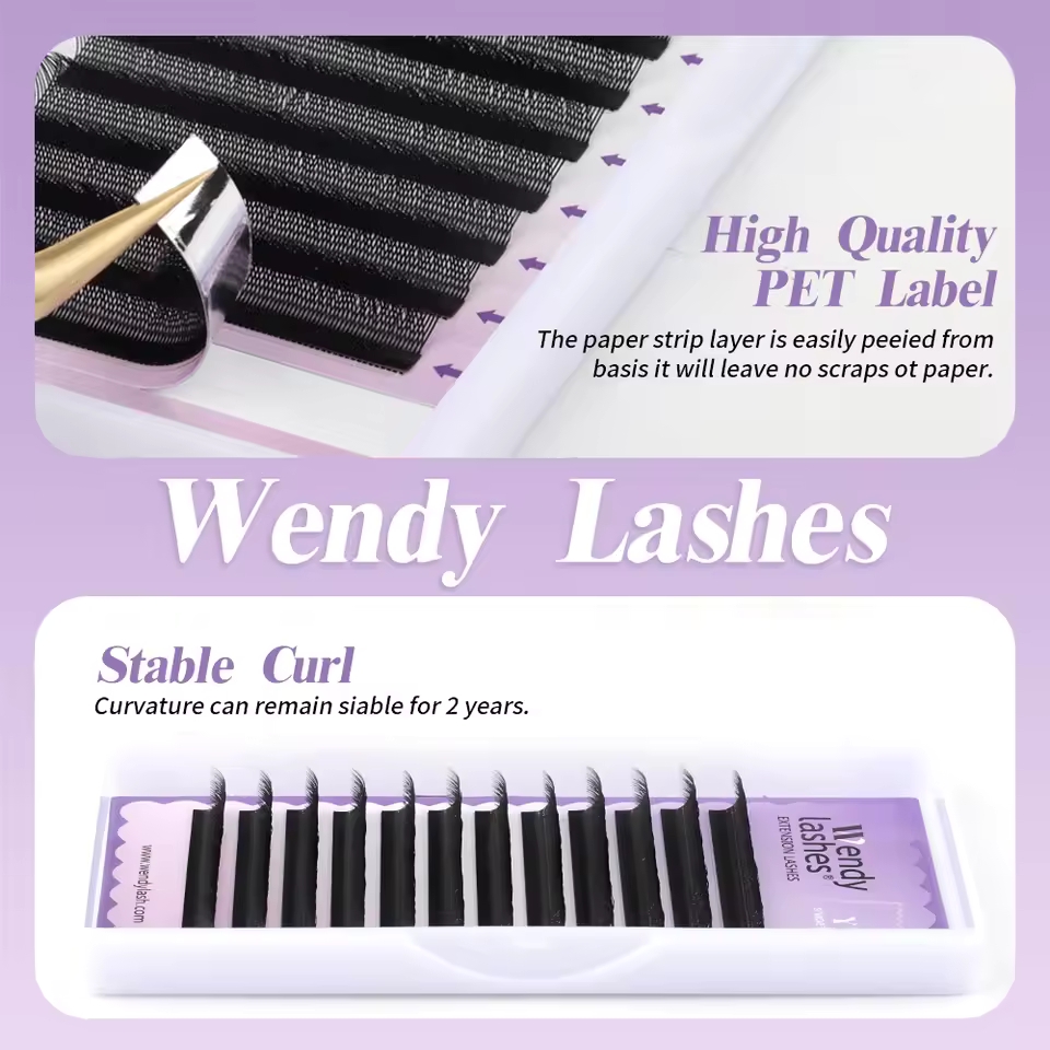 WENDY 2D YY Forma C/D Curl Eya - Eyelash Extension Yy recensione e prezzo