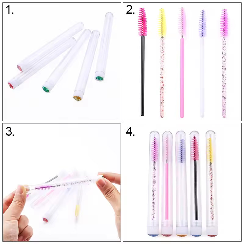 Tubo per spazzole per ciglia c - Eyelash Extension For Beginners recensione e prezzo