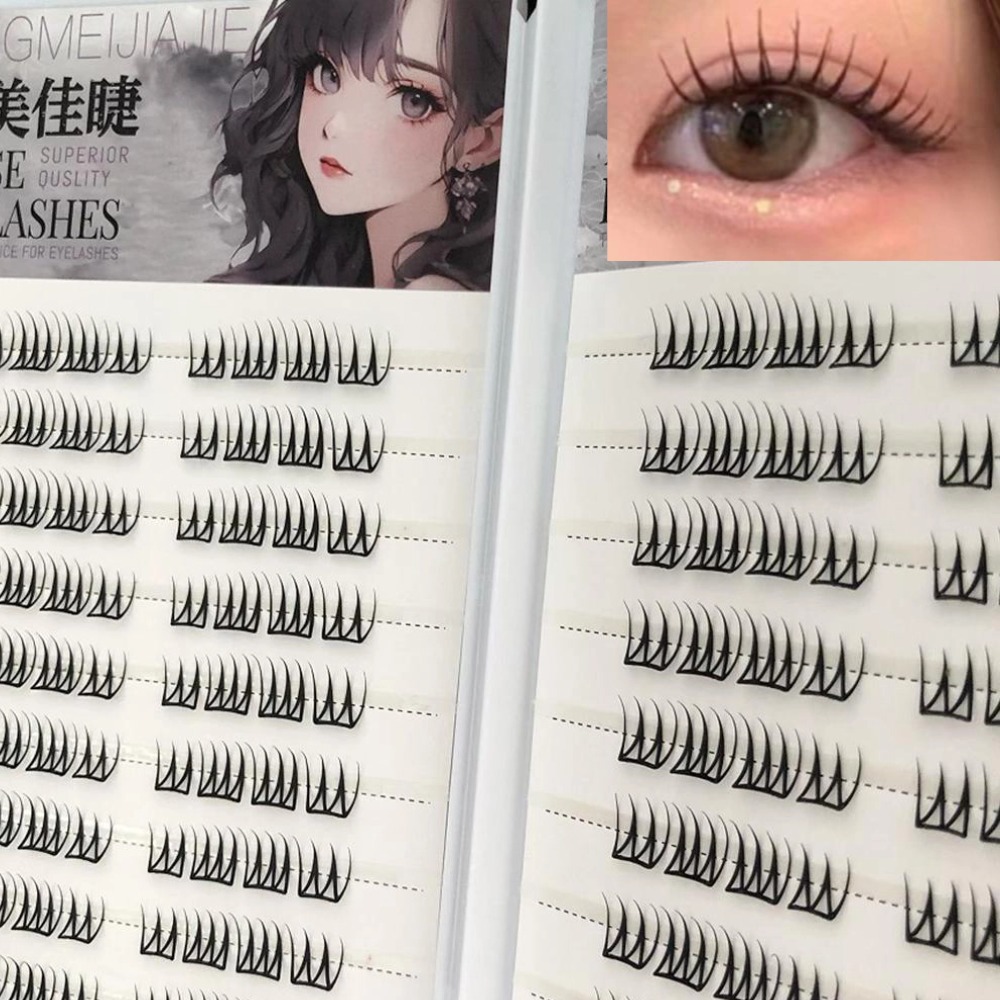 Ciglia finte a forma di U senz - Eyelash Extension Korea recensione e prezzo