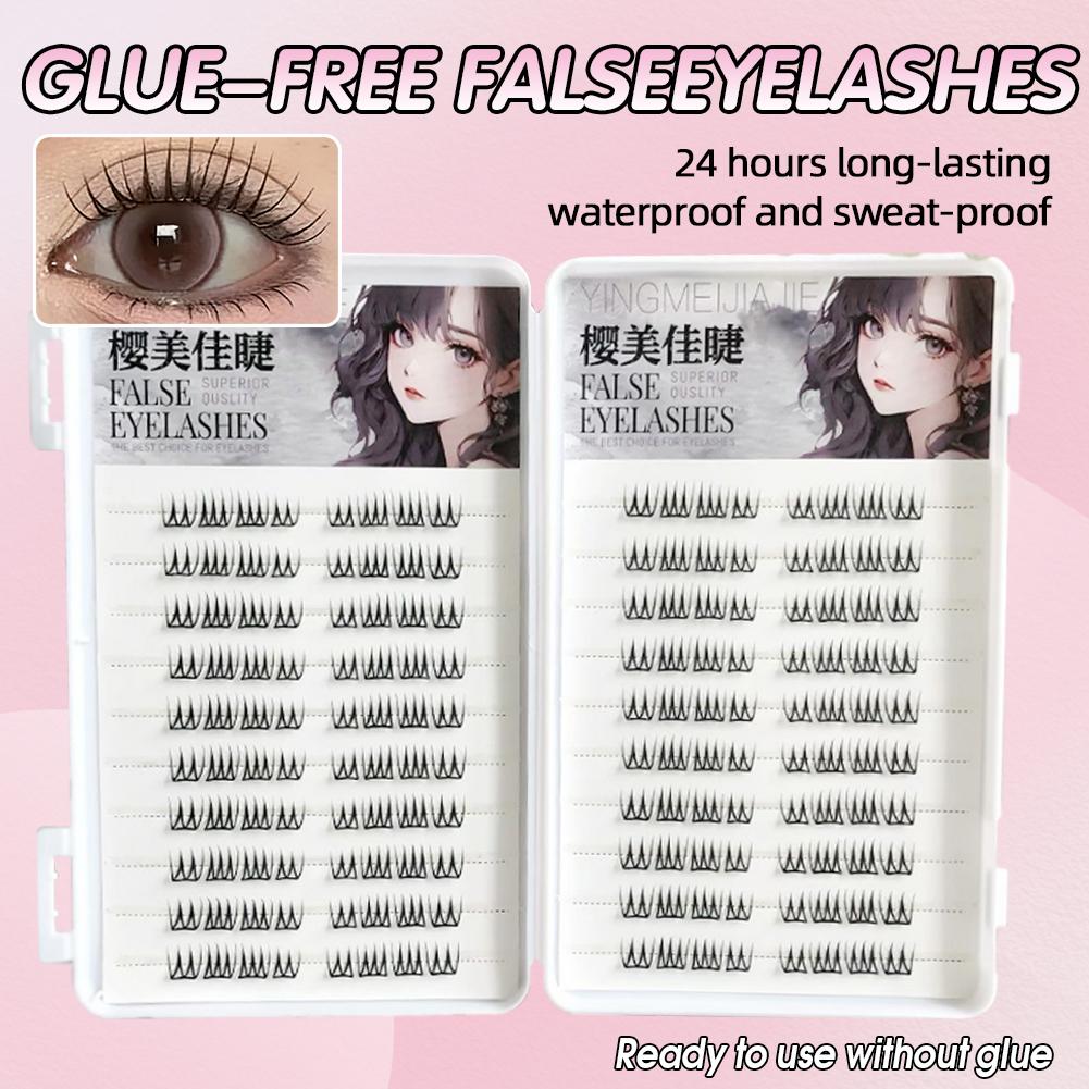 Ciglia finte a forma di U senz - Eyelash Extension Korea recensione e prezzo