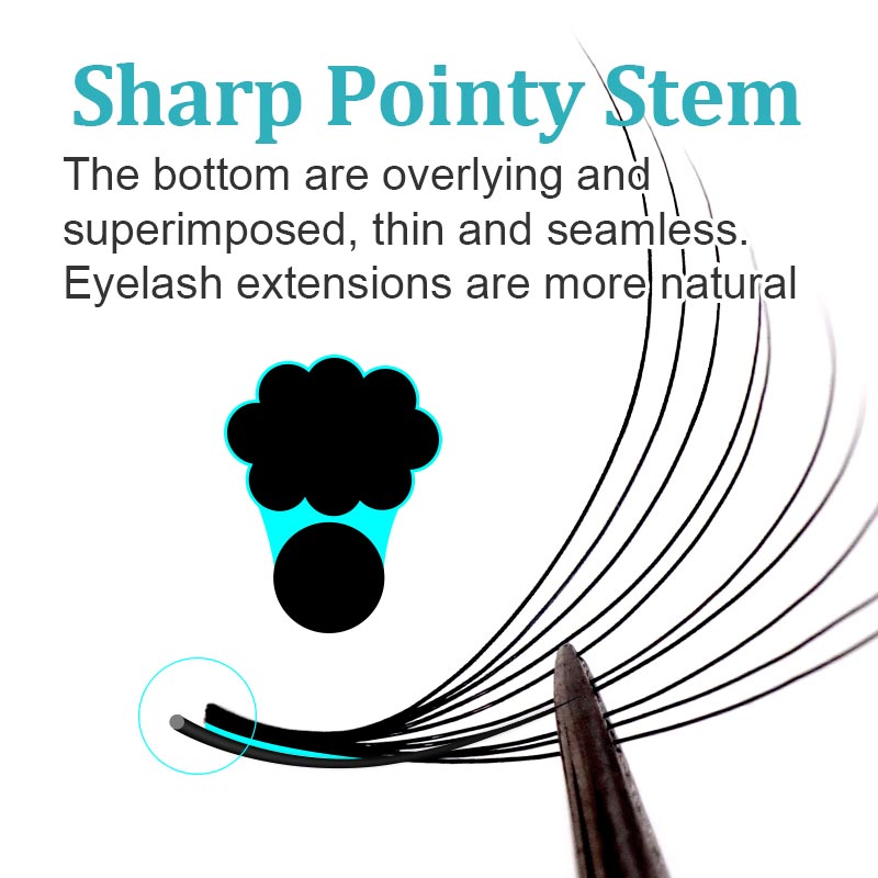 Cmicc 500/1000 ventagli di lun - Eyelash Extension Medium recensione e prezzo