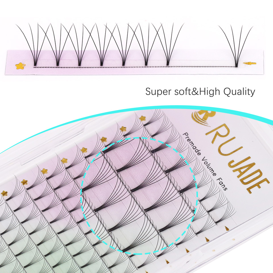 Rujade Premade Volume Fans Cig - Eyelash Extension Korea recensione e prezzo
