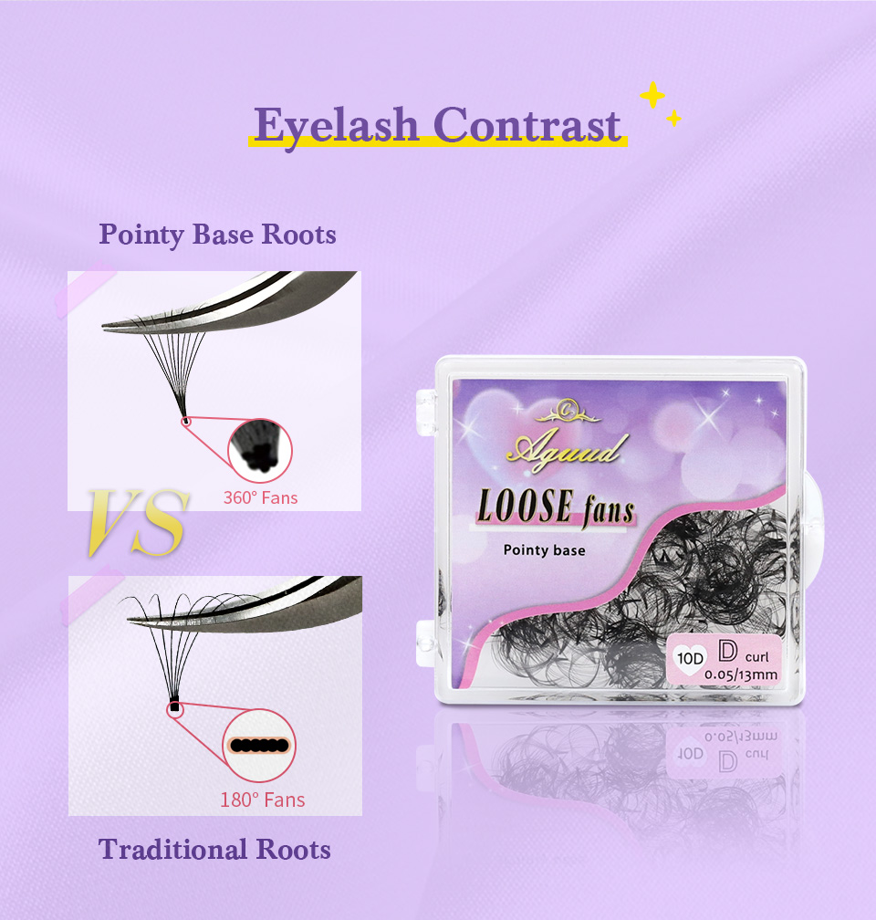 AGUUD Extension ciglia a venta - Eyelash Extension Medium recensione e prezzo