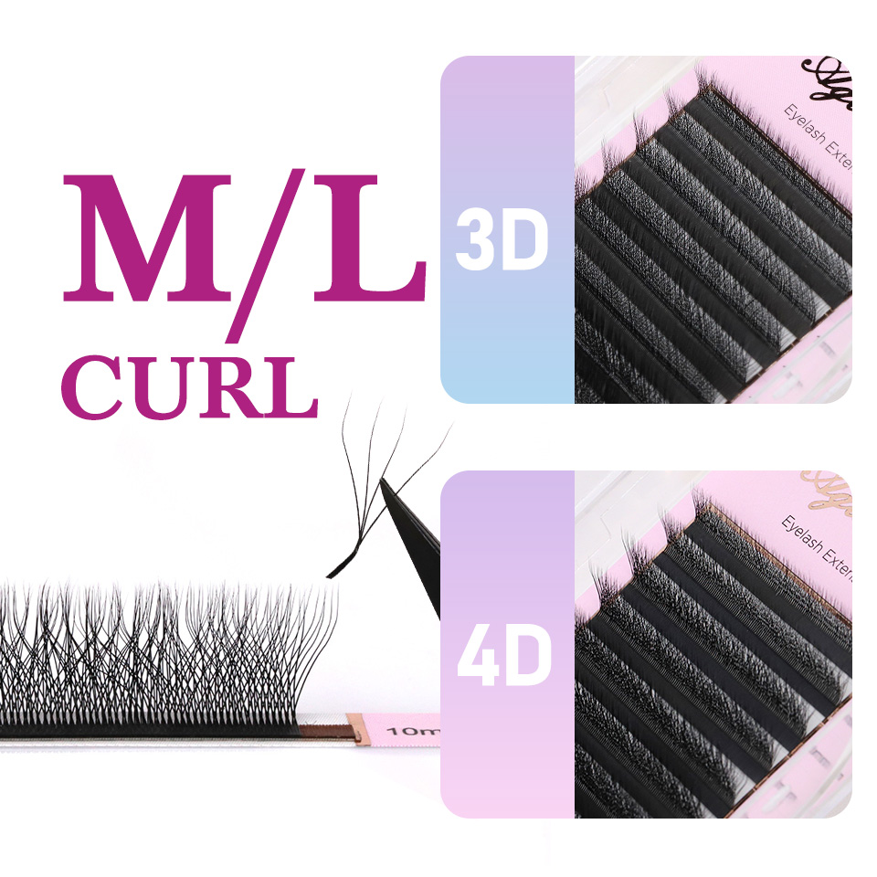 LM (LU) Curl W Forma Estension - Eyelash Extension Yy recensione e prezzo