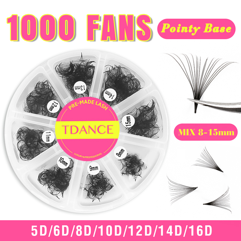 TDANCE 1000 Ventole Ventaglio  - Eyelash Extension Medium recensione e prezzo