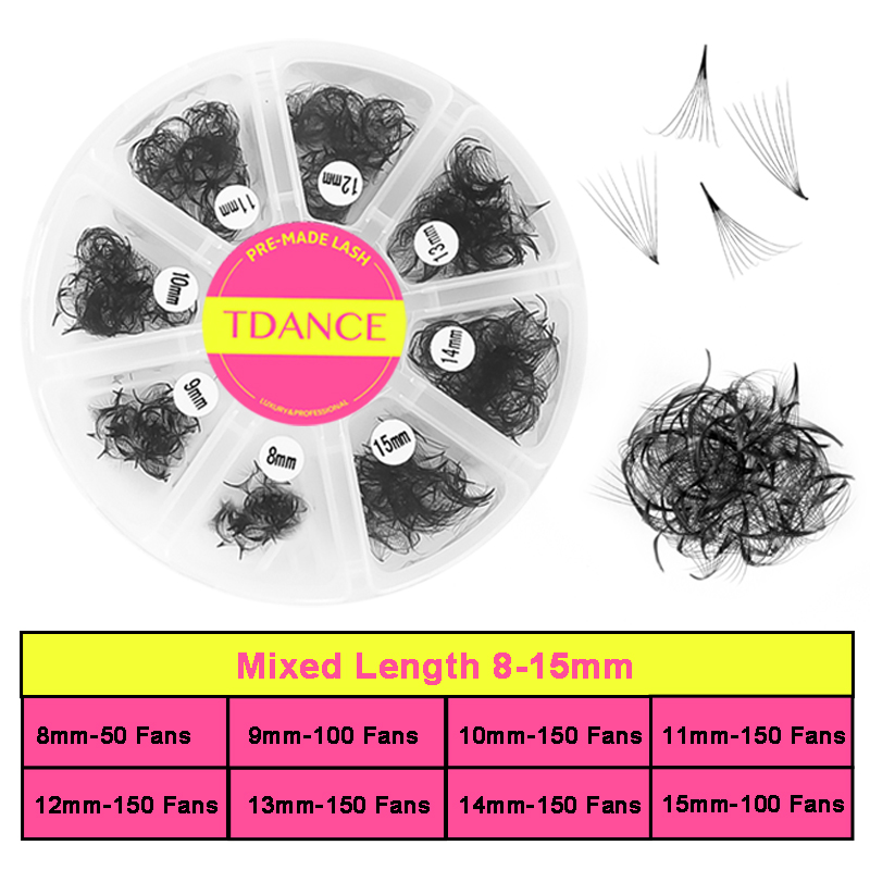 TDANCE 1000 Ventole Ventaglio  - Eyelash Extension Medium recensione e prezzo